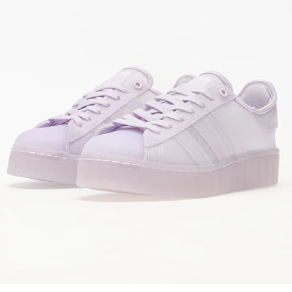 Women's ADIDAS Jelly Superstar Purple LavenderTInt Shoes NWT Size 7.5